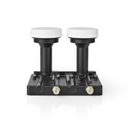 Nedis SLNBTM60BK convertisseur abaisseur de fréquence Low Noise Block (LNB) Noir