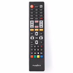 Nedis TVRC40TCBK, TV, IR Wireless, Appuyez sur les boutons, Noir