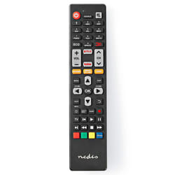Nedis TVRC40TCBK télécommande IR Wireless TV Appuyez sur les boutons