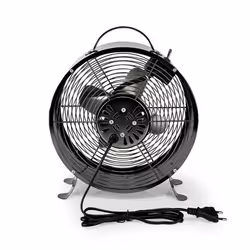 Nedis FNCL10GM20 ventilateur Gris, Métallique