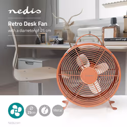 Nedis FNCL10PK20 ventilateur Rose