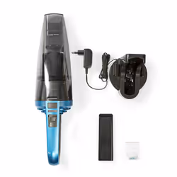 Nedis VCHH6BU75 aspirateur de table Bleu, Gris Sans sac - Vue supplémentaire 9