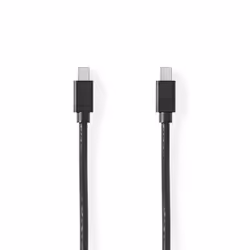 Nedis CCGB37504BK20, 2 m, DisplayPort, Mini DisplayPort, Mâle, Mâle, 7680 x 4320 pixels
