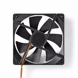 Nedis DCFAN14025BK pièce détachée et accessoire pour PC tout-en-un Ventilateur