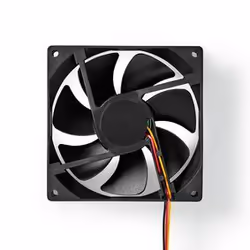 Nedis DCFAN9225BK pièce détachée et accessoire pour PC tout-en-un Ventilateur