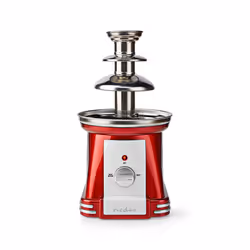 Nedis FCCF100FRD, Métal, Plastique, Rouge, Blanc, 500 ml, Secteur, 90 W, Type F (CEE 7/4)