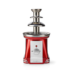 Nedis FCCF100FRD fontaine à chocolat Rouge, Blanc 90 W