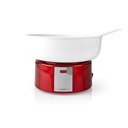 Nedis FCCM100FRD machine à barbe à papa Rouge, Blanc 500 W
