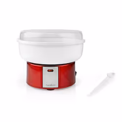 Nedis FCCM100FRD machine à barbe à papa Rouge, Blanc 500 W