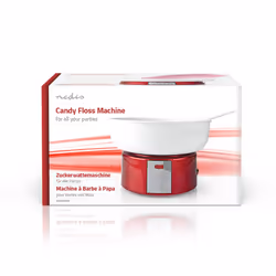 Nedis FCCM100FRD machine à barbe à papa Rouge, Blanc 500 W - Vue supplémentaire 9