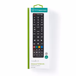 Nedis TVRC1140BK télécommande IR Wireless TV Appuyez sur les boutons