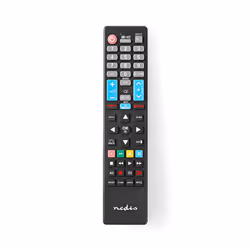 Nedis TVRC41LGBK, TV, Web TV, IR Wireless, Appuyez sur les boutons, Noir