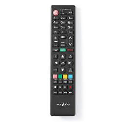 Nedis TVRC41PABK télécommande IR Wireless TV Appuyez sur les boutons
