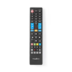 Nedis TVRC41SABK télécommande RF sans fil TV Appuyez sur les boutons