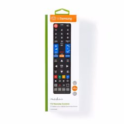 Nedis TVRC41SABK télécommande RF sans fil TV Appuyez sur les boutons