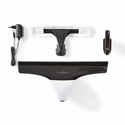 Nedis VCWI220WT aspirateur de table Noir, Blanc Sans sac