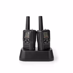 Nedis WLTK1010BK, 8 canaux, 446 MHz, 10000 m, Micro-USB, Lithium-Ion (Li-Ion), 6 h
