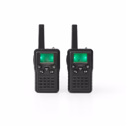 Nedis WLTK1010BK radio bidirectionnelle 8 canaux 446 MHz Noir