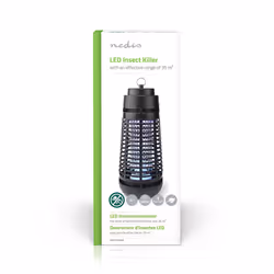 Nedis INKI112CBK6 appareil anti-moustiques/insectes Insectiseur Adapté à une utilisation à l'intérieur Adapté à une utilisation extérieure Noir