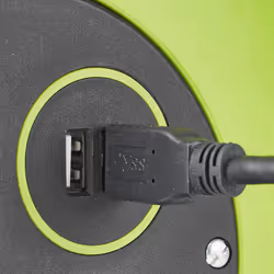 Nedis PECCR10UFGN enrouleur de câble 3 sortie(s) CA 10 m - Vue supplémentaire 4