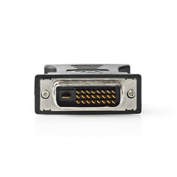 Nedis CCGB32902BK changeur de genre de câble DVI-D VGA Noir