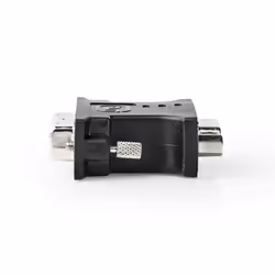 Nedis CCGB32902BK changeur de genre de câble DVI-D VGA Noir