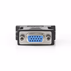 Nedis CCGB32902BK changeur de genre de câble DVI-D VGA Noir