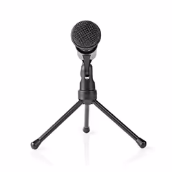 Nedis MICTJ100BK microphone Noir Microphone de Laptop