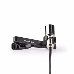 Nedis MICCJ105BK microphone Noir, Chrome Microphone à clipser