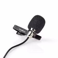Nedis MICCJ105BK microphone Noir, Chrome Microphone à clipser - Vue supplémentaire 8