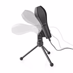 Nedis MICTU100BK microphone Noir Microphone de Laptop
