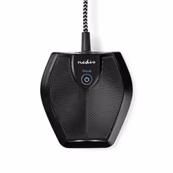 Nedis MICCU100BK microphone Noir Microphone de conférence