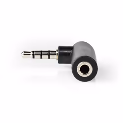 Nedis CAGP22980BK changeur de genre de câble 3.5 mm 3,5 mm Noir