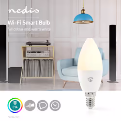 Nedis WIFILC11WTE14 ampoule LED 4,5 W E14 G
