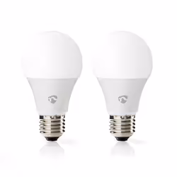 Nedis WIFILC21WTE27, 6 W, 40 W, E27, 470 lm, 25000 h, Bleu, Vert, Rouge, Blanc chaud