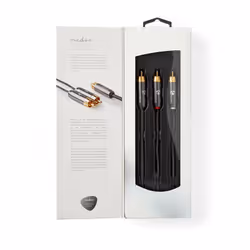 Nedis CATB24000GY30 câble audio 3 m RCA 2 x RCA Gris - Vue supplémentaire 7