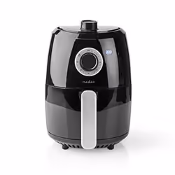 Nedis KAAF120FBK, Friteuse d’air chaud, 2,4 L, 80 °C, 200 °C, 30 min, Unique