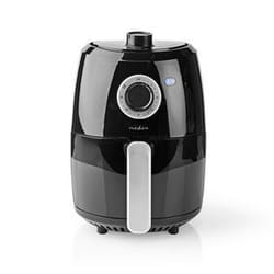 Nedis KAAF120FBK friteuse Unique 2,4 L Autonome 1000 W Friteuse d’air chaud Aluminium, Noir