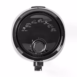 Nedis KAAF120FBK Friteuse à air chaud 2,4L 1000W Aluminium, Noir - Vue supplémentaire 4