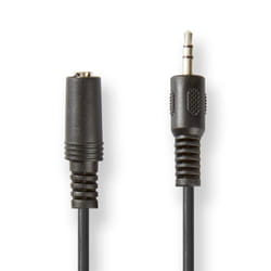 Nedis CAGT22050BK20 câble audio 2 m 3,5mm Noir