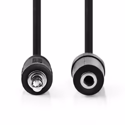 Nedis CAGT22050BK20 câble audio 2 m 3,5mm Noir