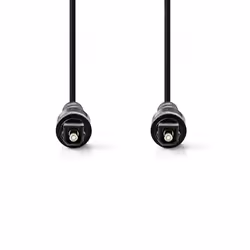 Nedis CAGT25000BK20 câble audio 2 m TOSLINK Noir