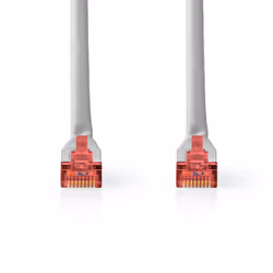 Nedis CCGT85221GY05 câble de réseau Gris 0,5 m Cat6 S/FTP (S-STP)