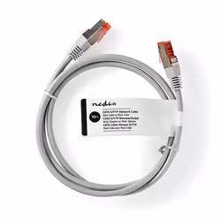 Nedis CCGT85221GY100 câble de réseau Gris 10 m Cat6 S/FTP (S-STP)