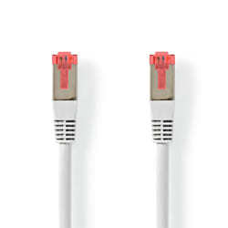Nedis CCGT85221WT100 câble de réseau Blanc 10 m Cat6 S/FTP (S-STP)