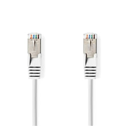 Nedis CCGT85320WT75 câble de réseau Blanc 7,5 m Cat6a SF/UTP (S-FTP)