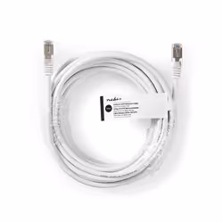 Nedis CCGT85320WT75 câble de réseau Blanc 7,5 m Cat6a SF/UTP (S-FTP)