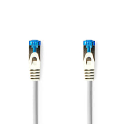 Nedis CCGP85330GY05 câble de réseau Gris 0,5 m Cat6a SF/UTP (S-FTP)