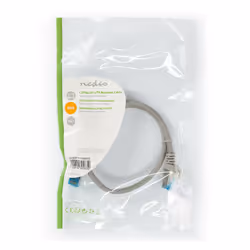 Nedis CCGP85330GY05 câble de réseau Gris 0,5 m Cat6a SF/UTP (S-FTP)