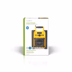 Nedis RDFM3100YW Radio portable Chantier Numérique Noir, Jaune - Vue supplémentaire 12